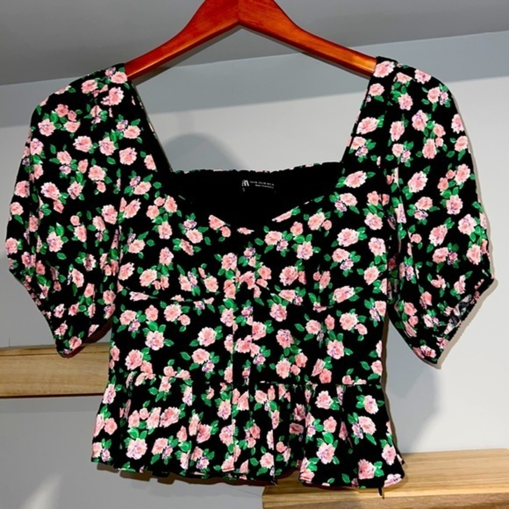 Zara floral fairy top‎